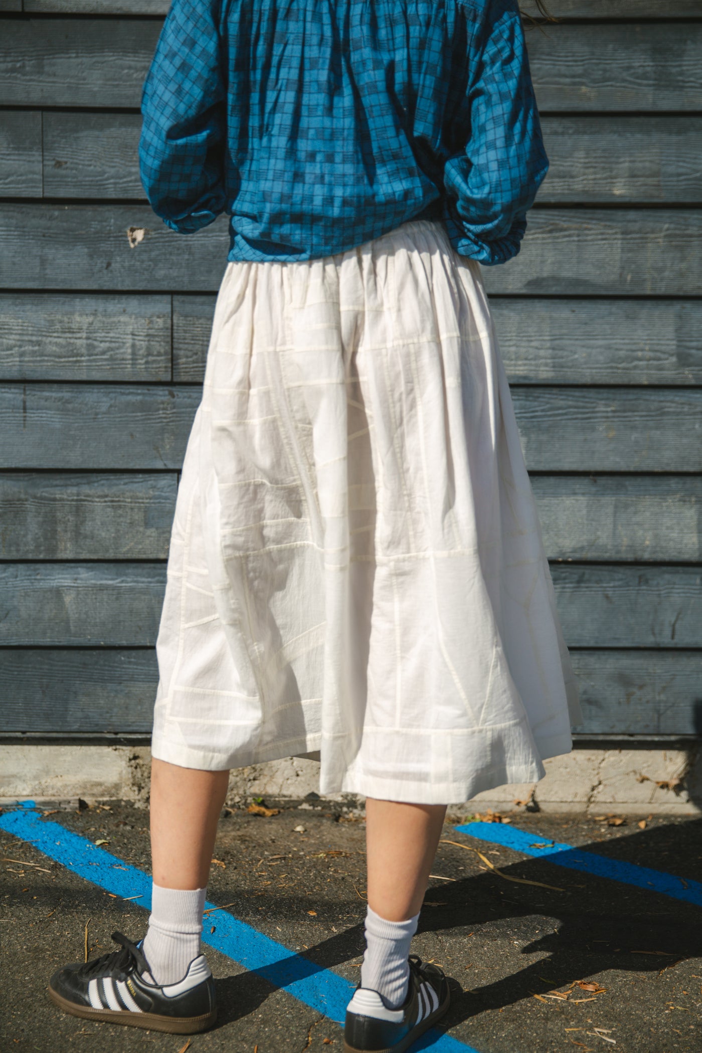 Silver Lake Skirt-White