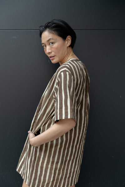 Soho Day Shirt-Brown