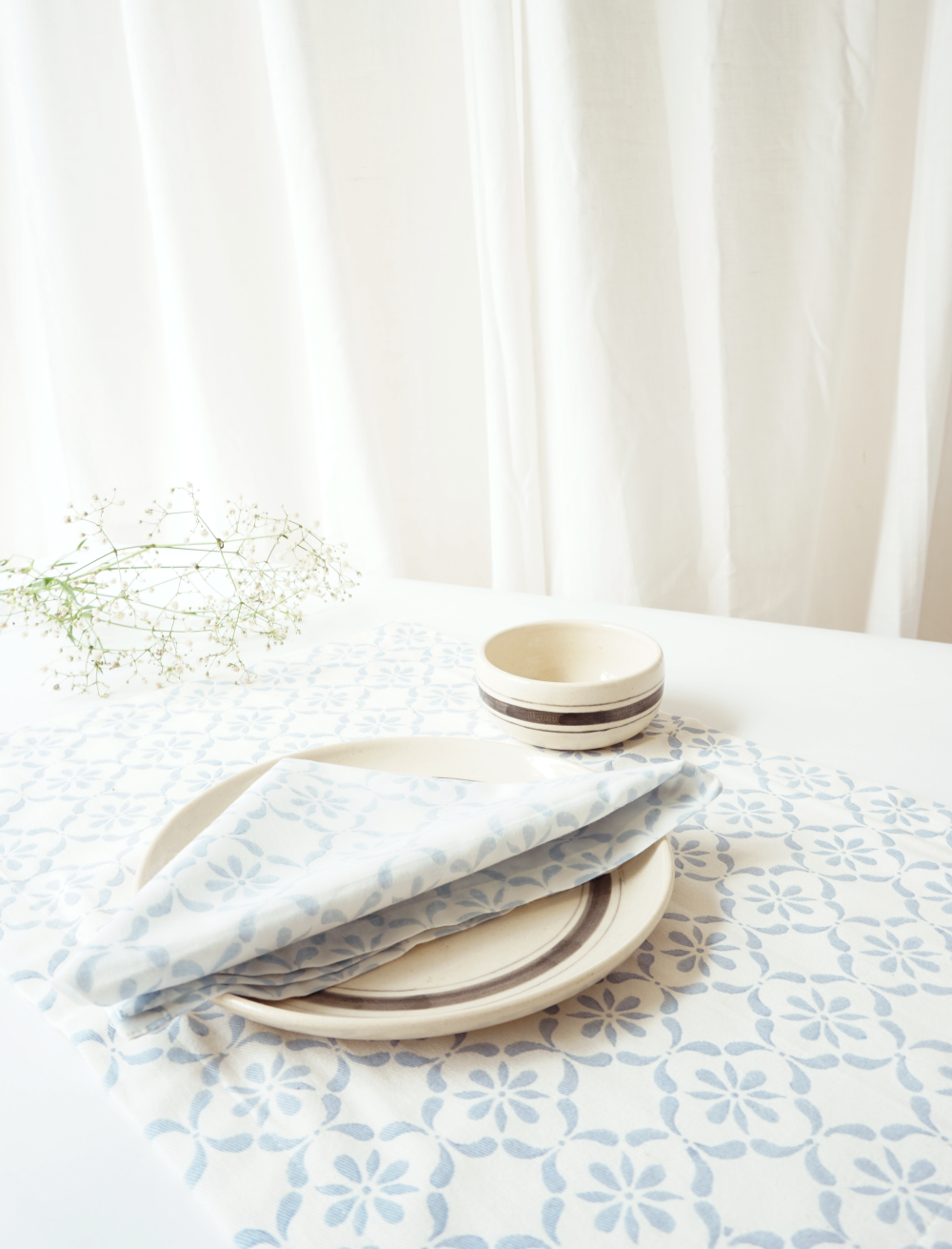 Souk Tablemat, Blue (Set of 4)