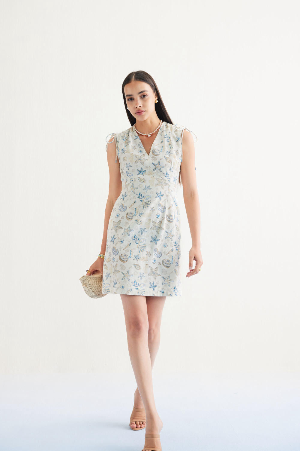Starfish Handspun Handwoven Organic Cotton Dress