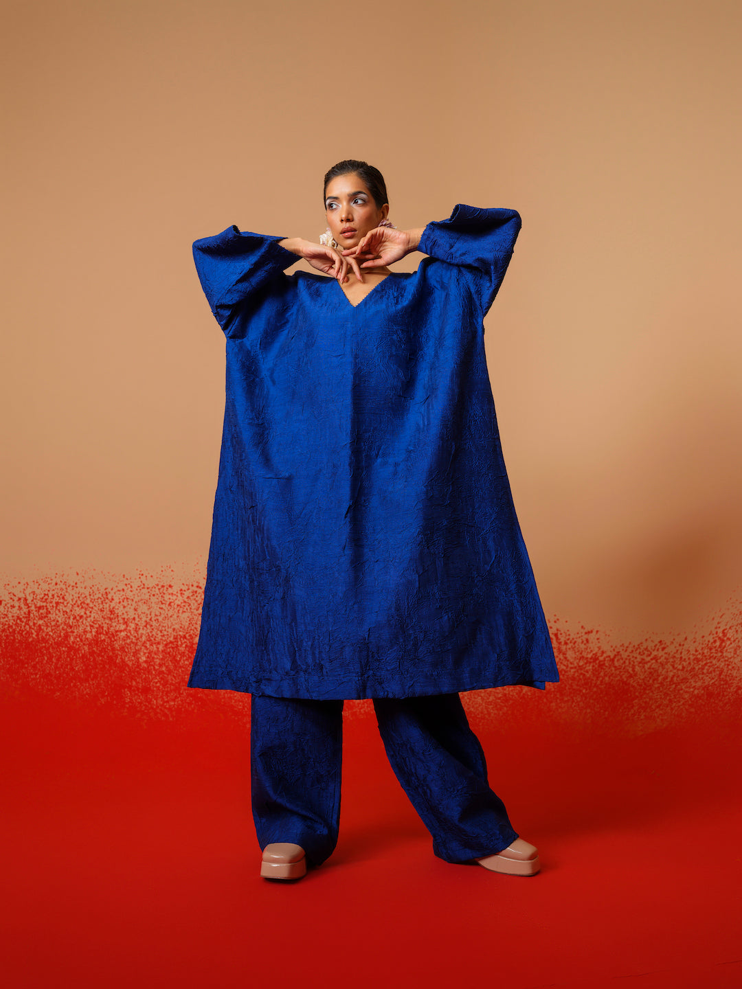 Stream Tunic-Electric Blue
