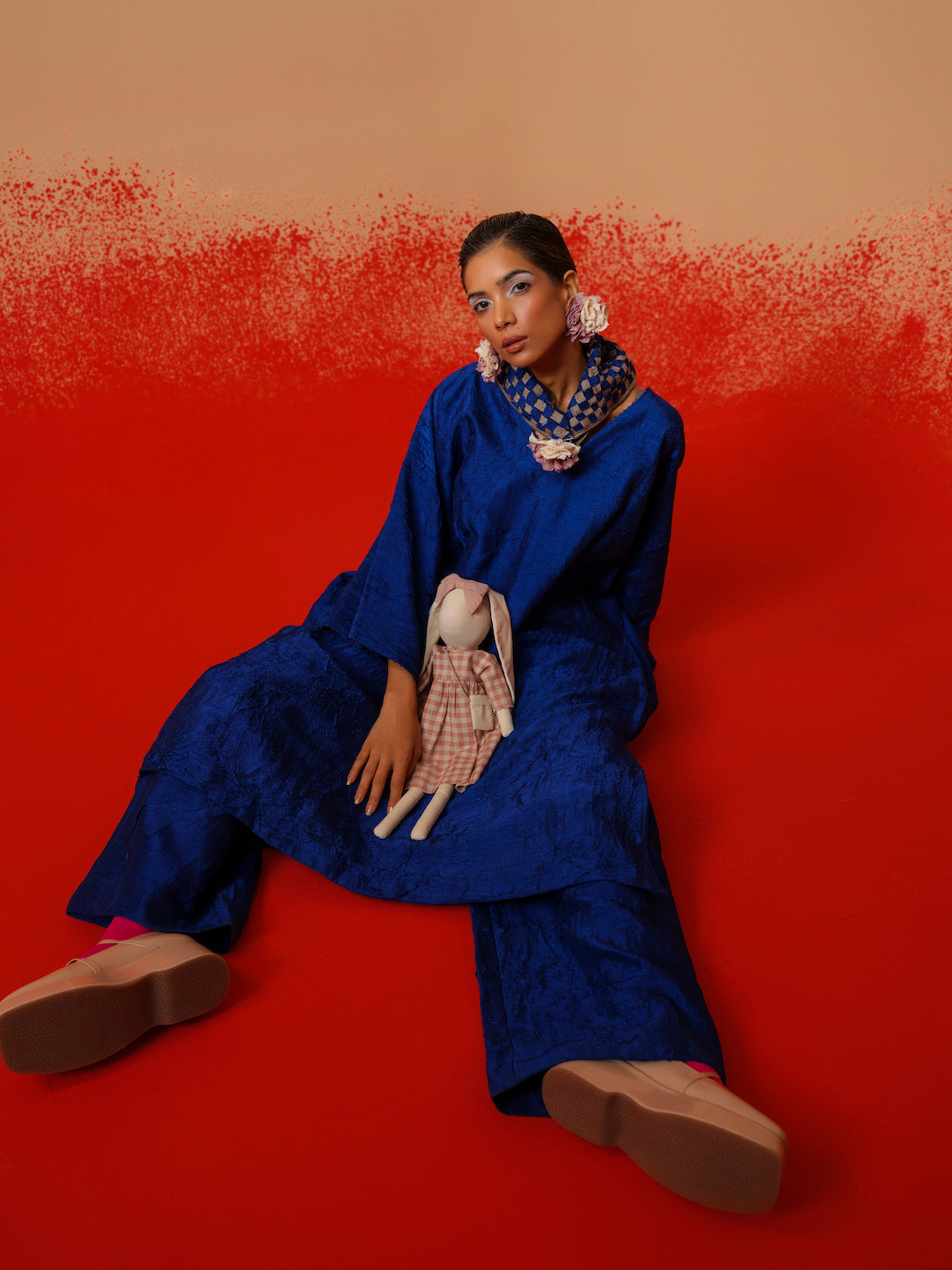 Stream Tunic-Electric Blue