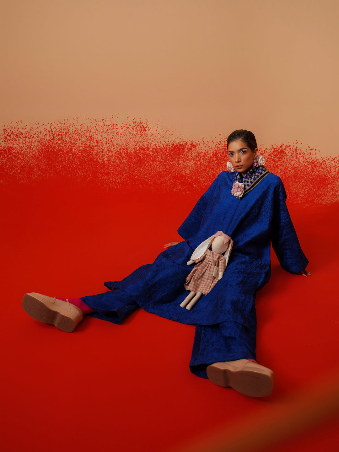 Stream Tunic-Electric Blue