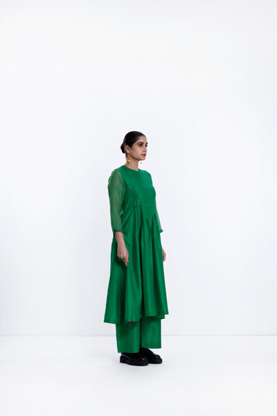 SHORE KURTA SET - EMERALD / SET OF 2