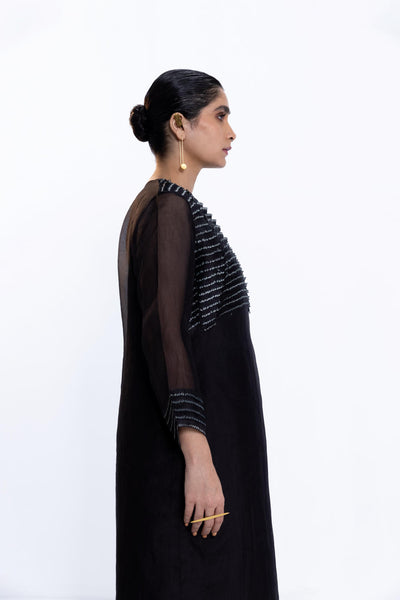 BREEZE KURTA - BLACK