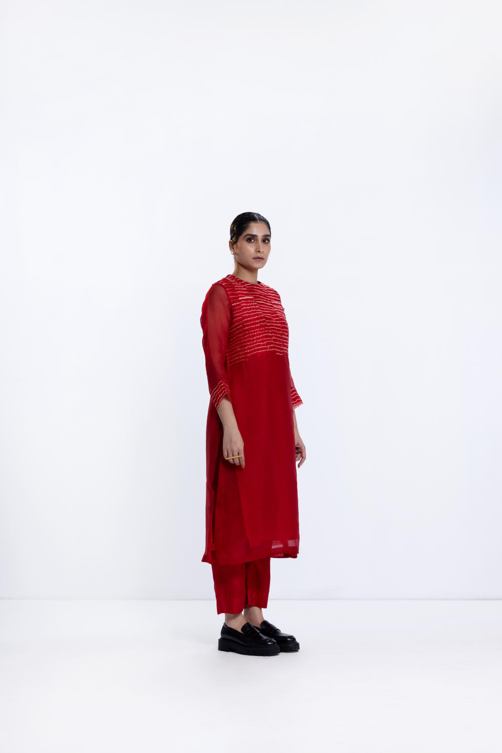 BREEZE KURTA - RED