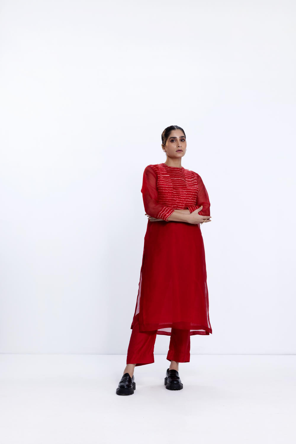 BREEZE KURTA - RED