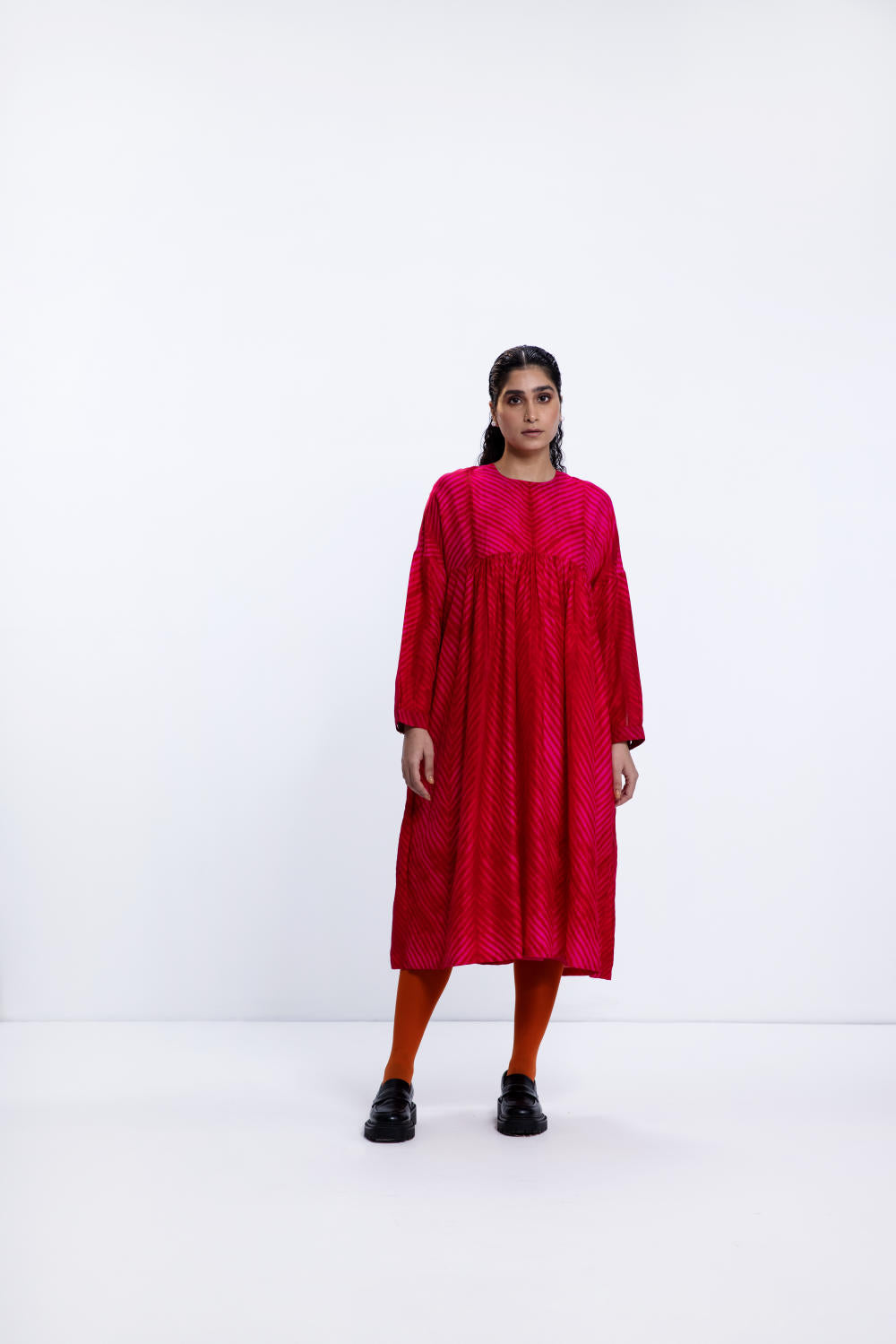 THE SEA DRESS - RANI/RED