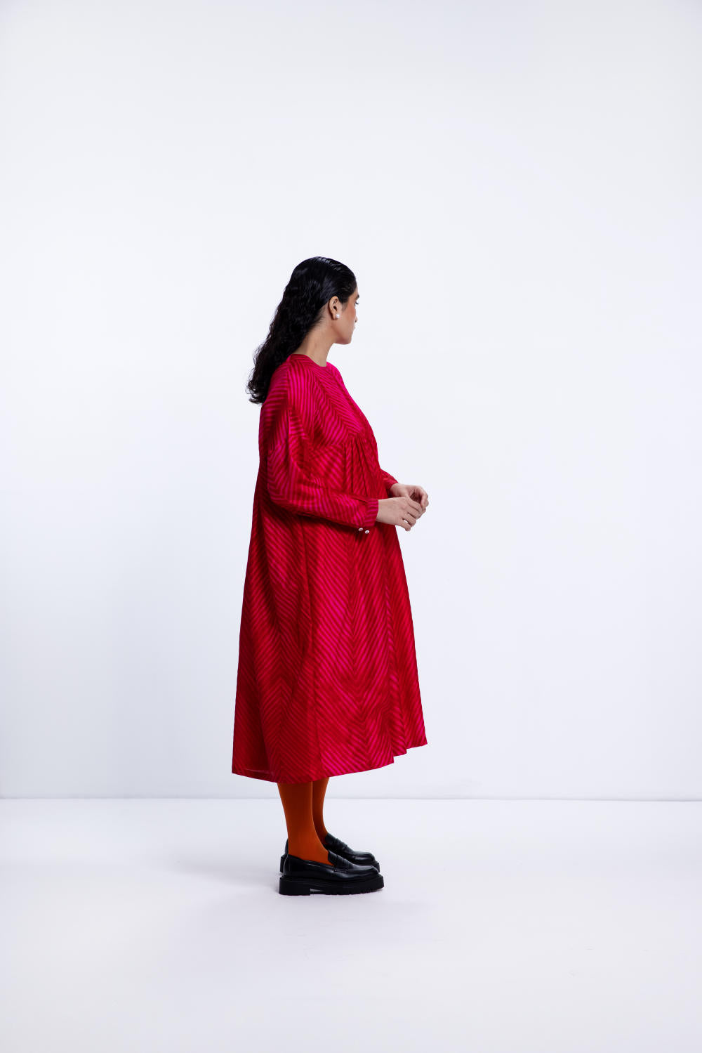 THE SEA DRESS - RANI/RED