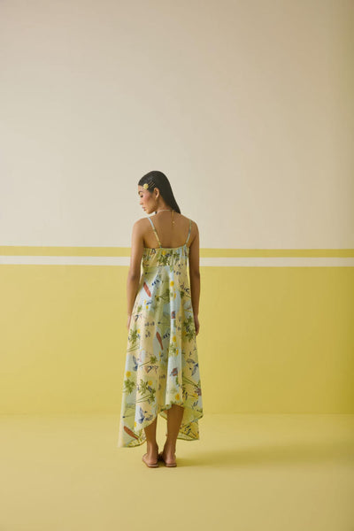 Summer Sea Lyocell Dress