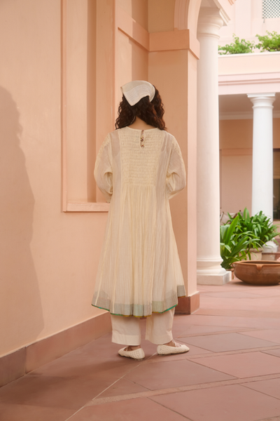 KATIE DRESS-IVORY