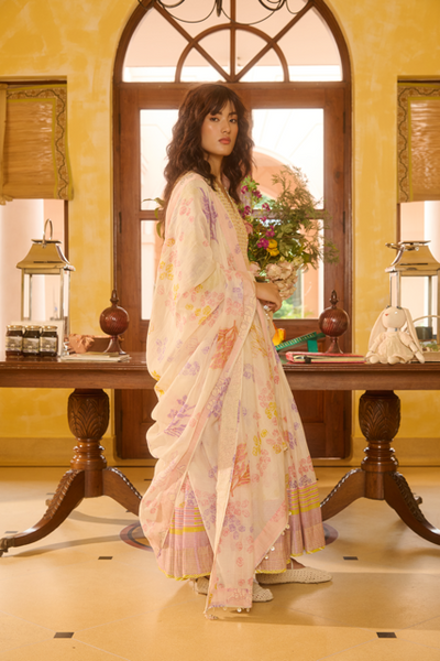 RUBY KURTA-IVORY