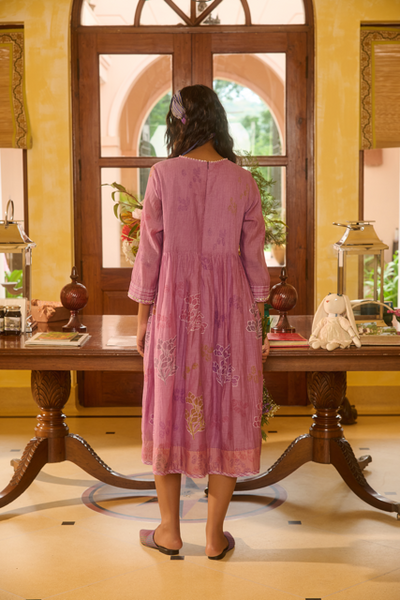 MYRA DRESS-PURPLE