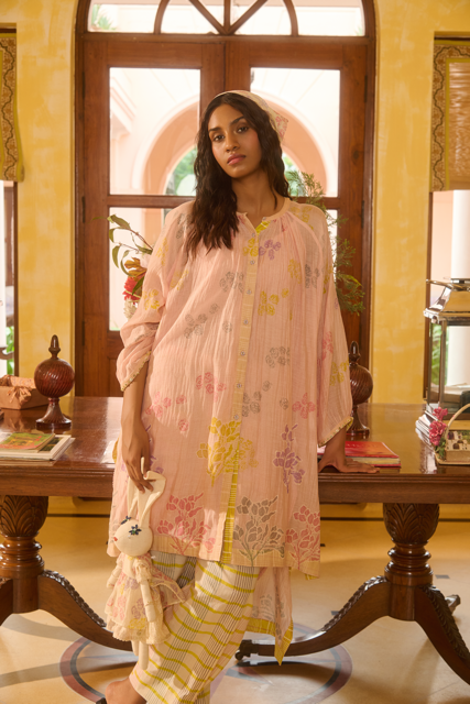DINA DRESS-PINK