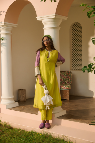 DAISY KURTA-MULTICOLOR