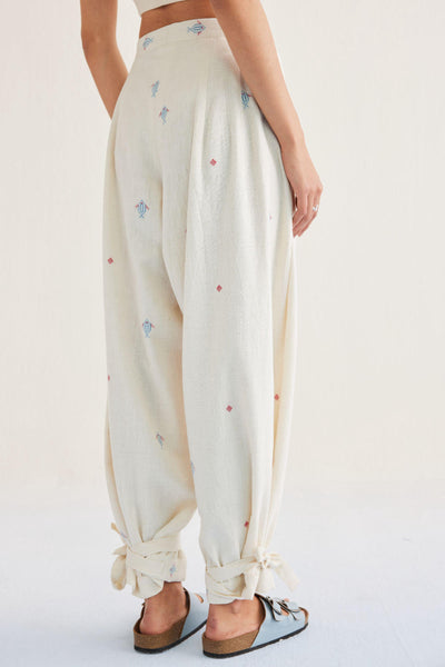 Swim Free Handwoven Kala Cotton Trousers