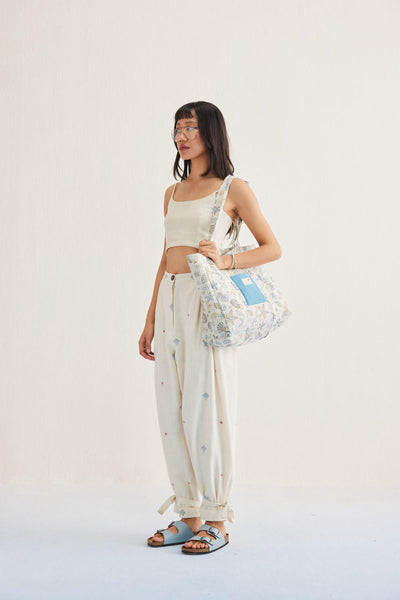 Swim Free Handwoven Kala Cotton Trousers