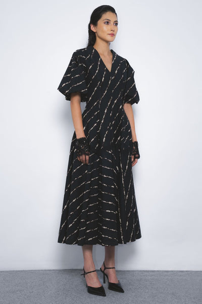 Thalia Dress in Spina Print