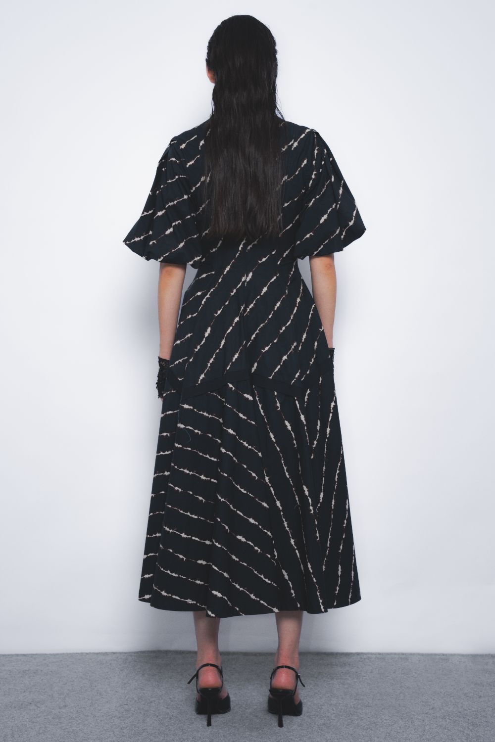 Thalia Dress in Spina Print