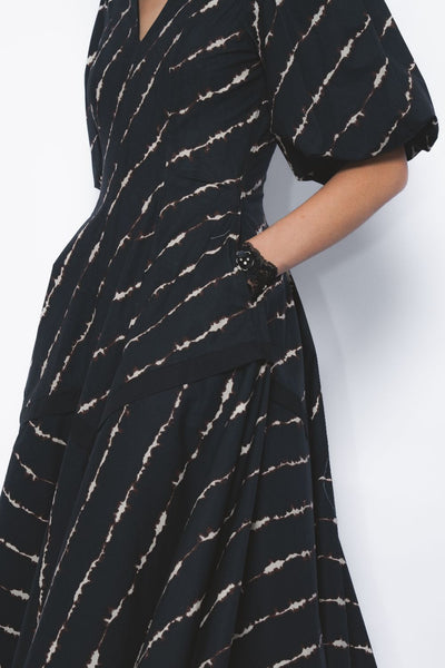 Thalia Dress in Spina Print