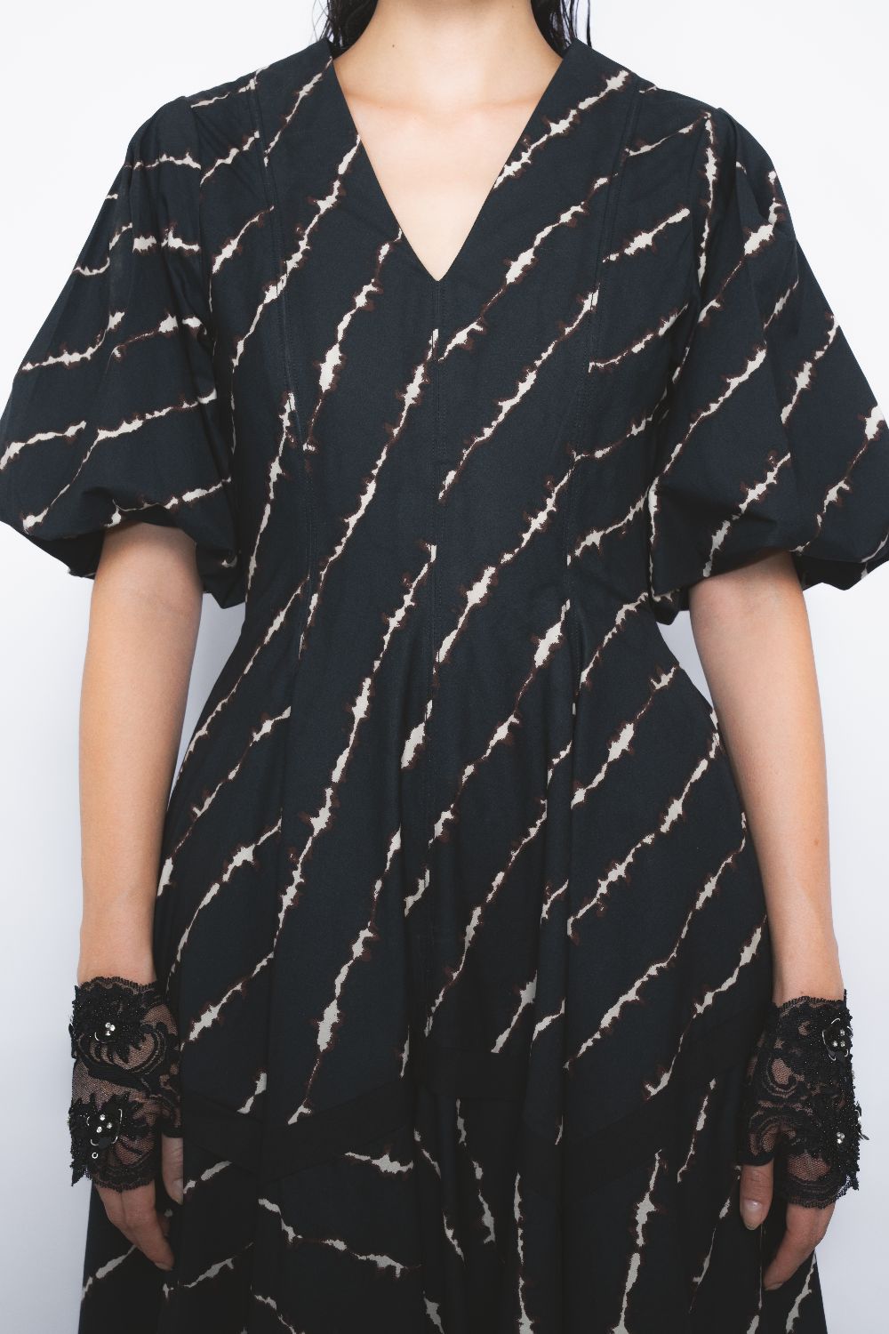 Thalia Dress in Spina Print