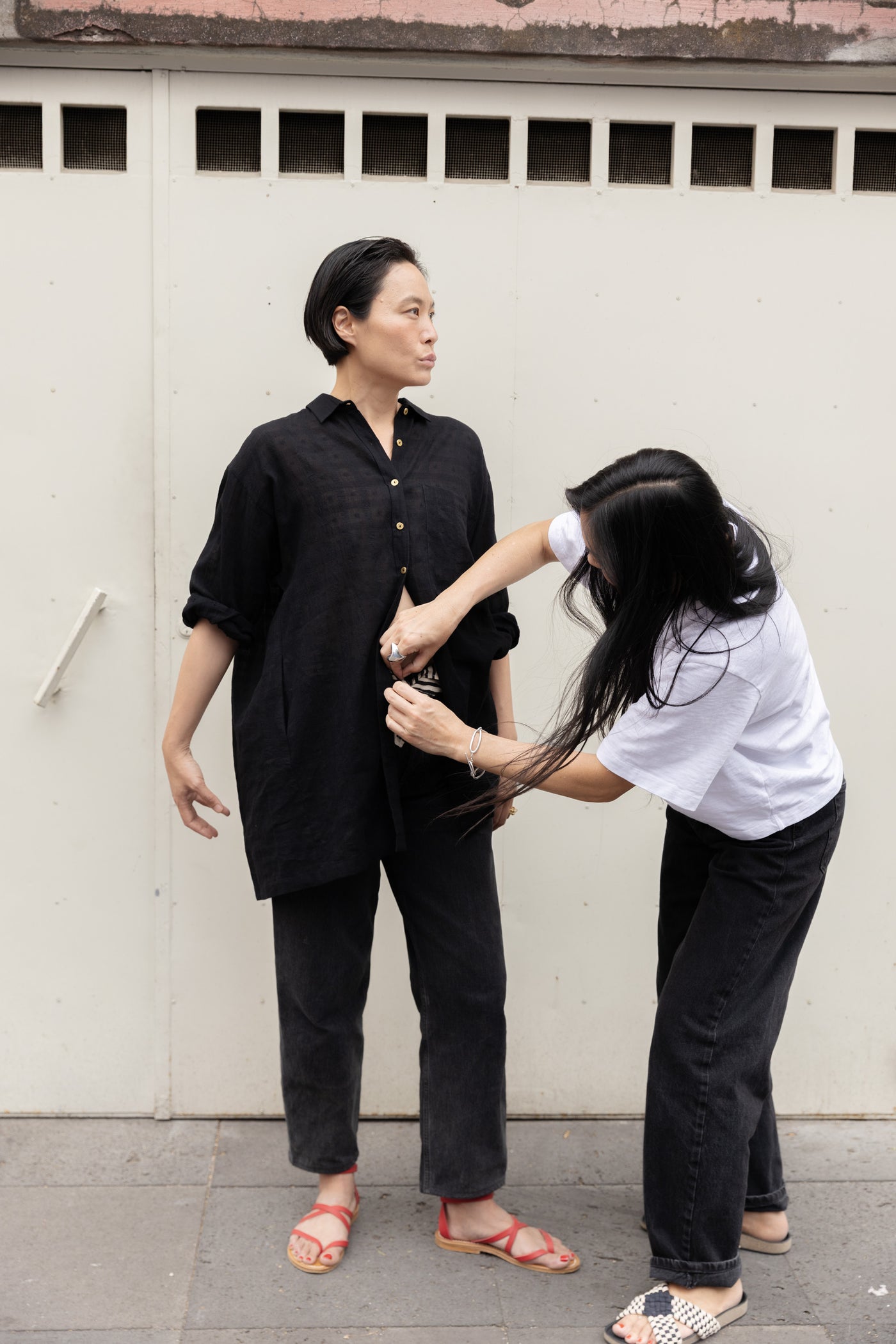 The Classic Artist Smock-Black