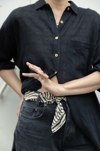 The Classic Artist Smock-Black