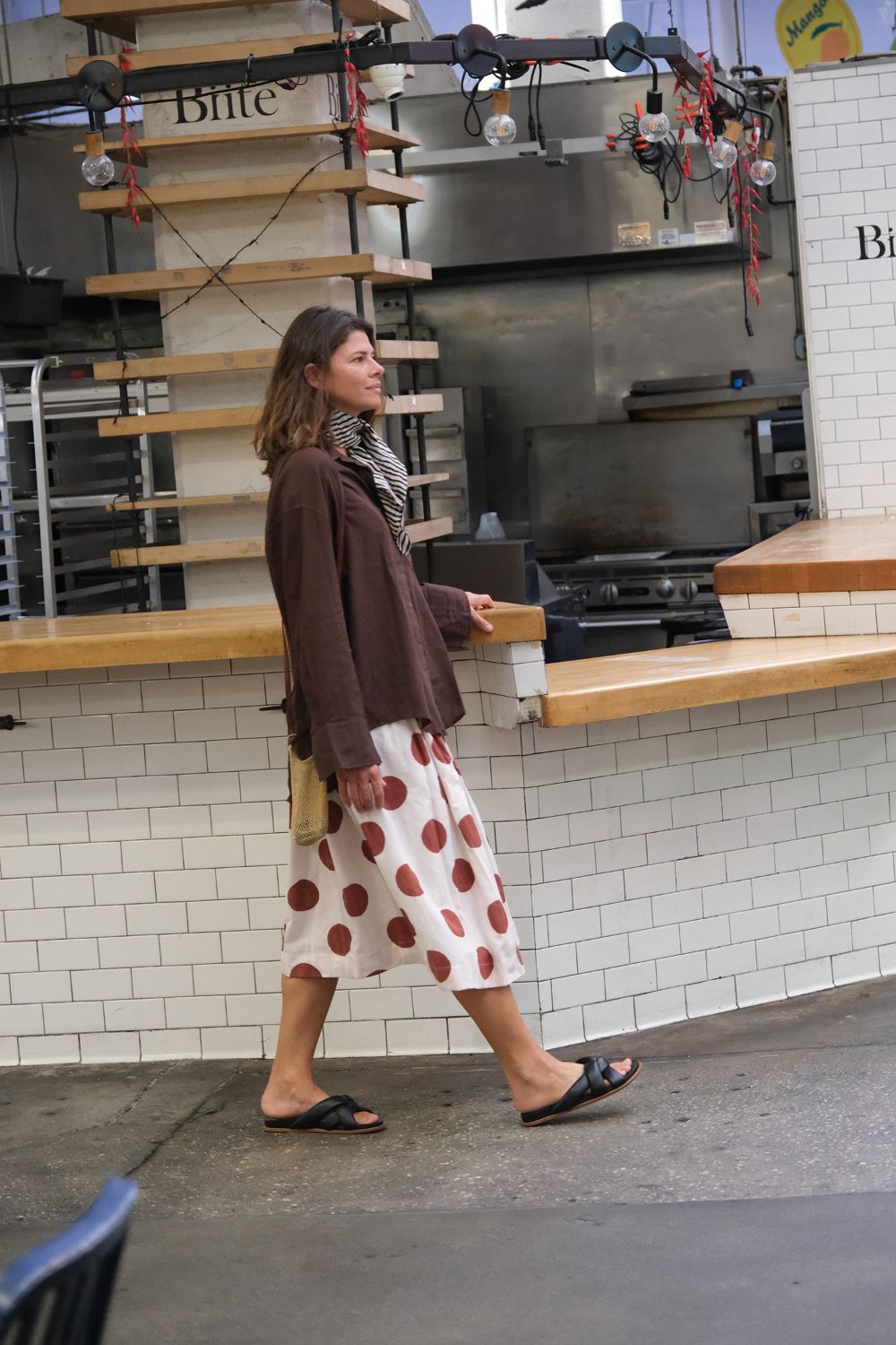 The Joy Skirt – Polka Rust