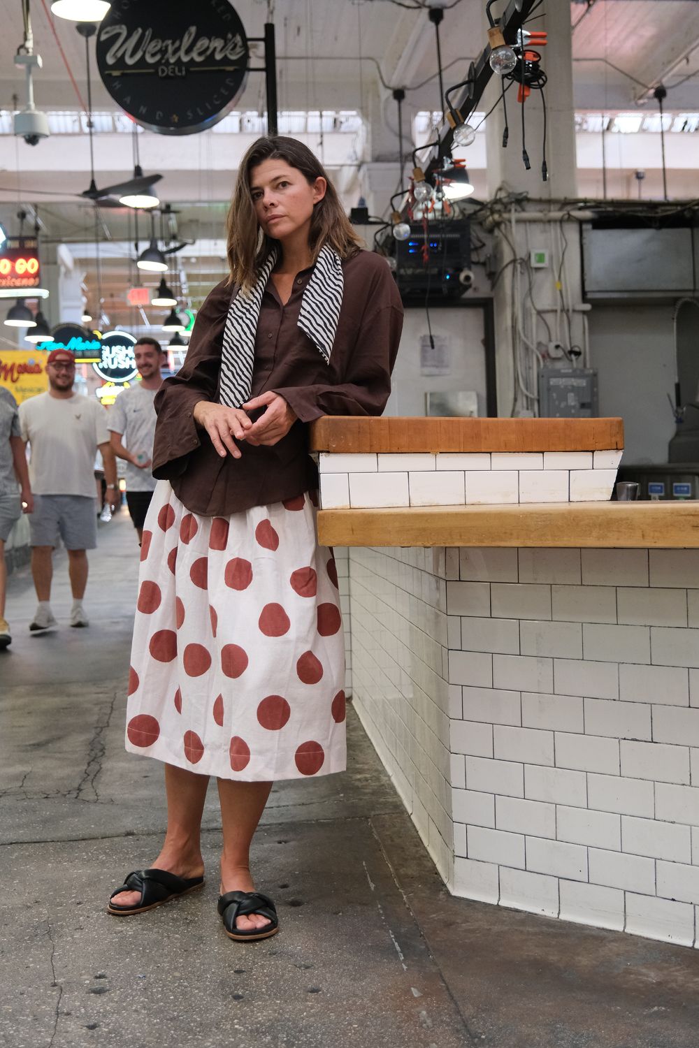 The Joy Skirt – Polka Rust