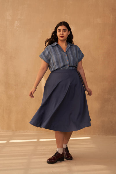 The Joyful Organic Cotton Midi Skirt