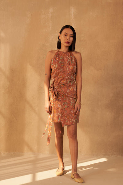 The Meadow Organic Cotton Wrap Dress