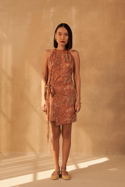 The Meadow Organic Cotton Wrap Dress