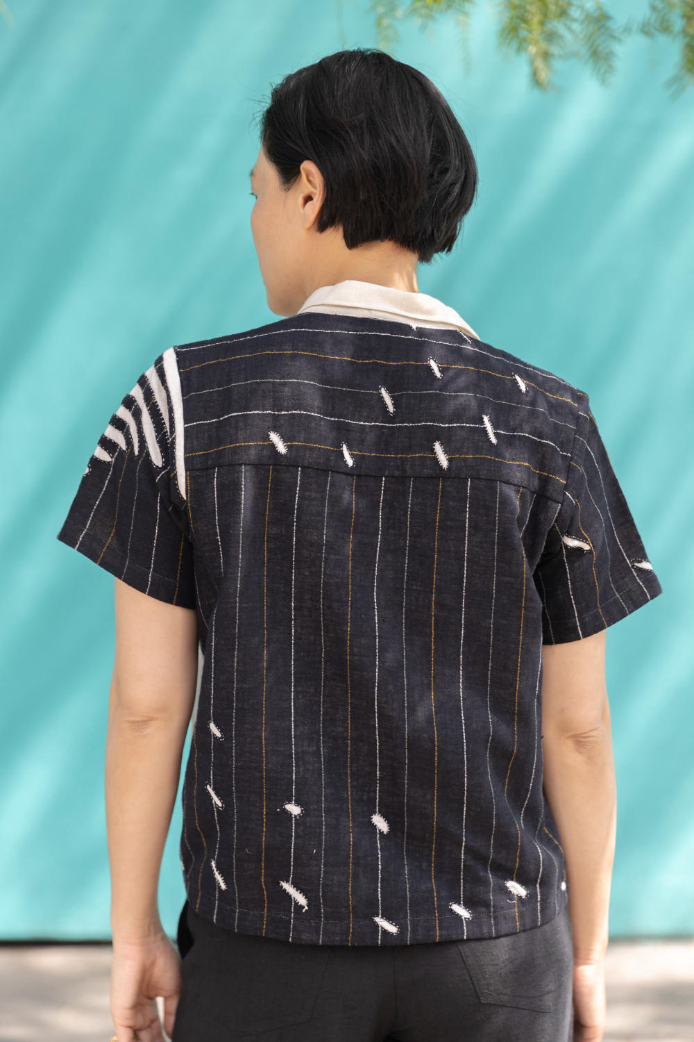 The Zebra Shirt-Black & white
