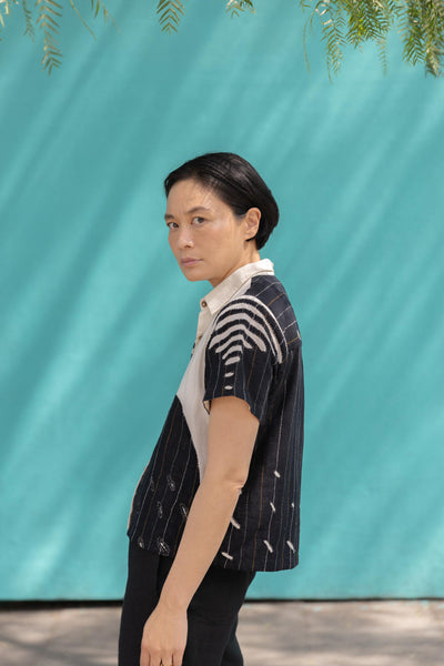 The Zebra Shirt-Black & white
