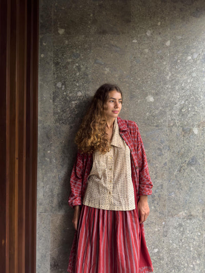The Red Half Moons Duster Jacket