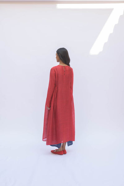 RESHAM RED DRESS