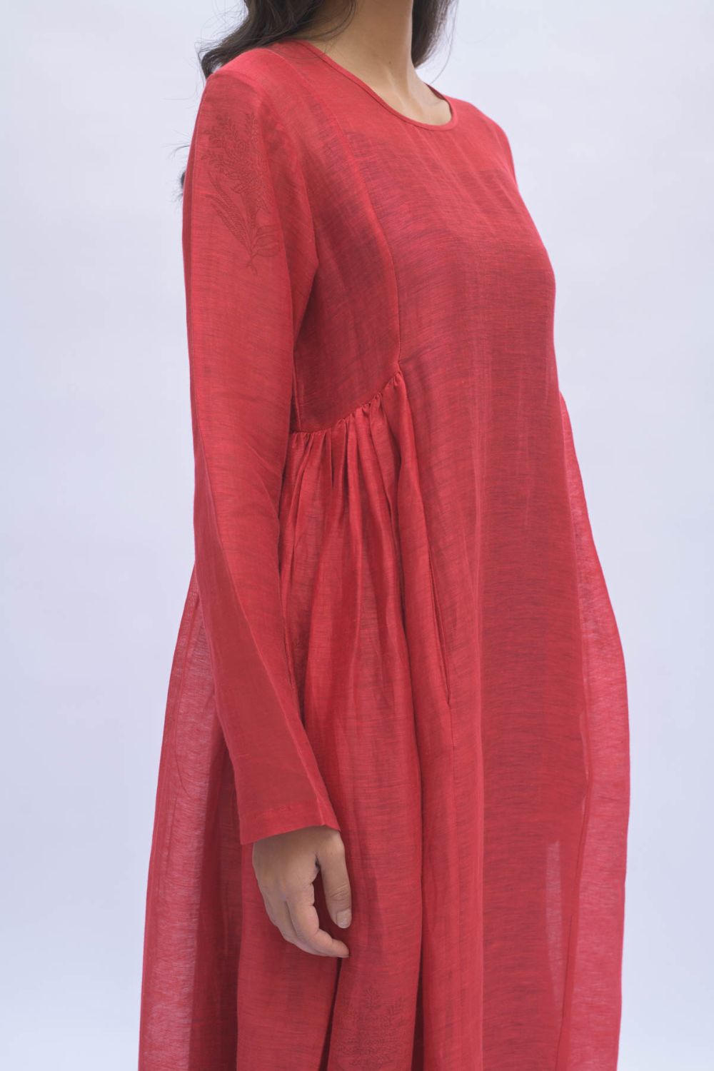 RESHAM RED DRESS