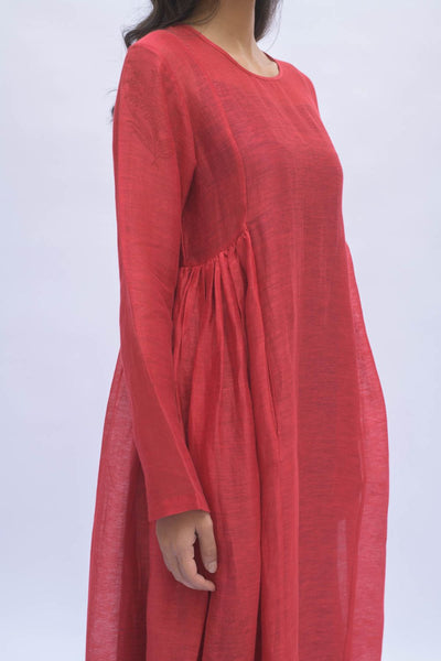 RESHAM RED DRESS