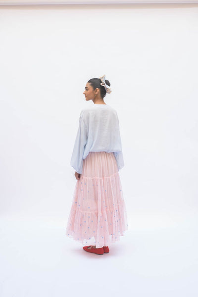 MAYA SKIRT SALMON