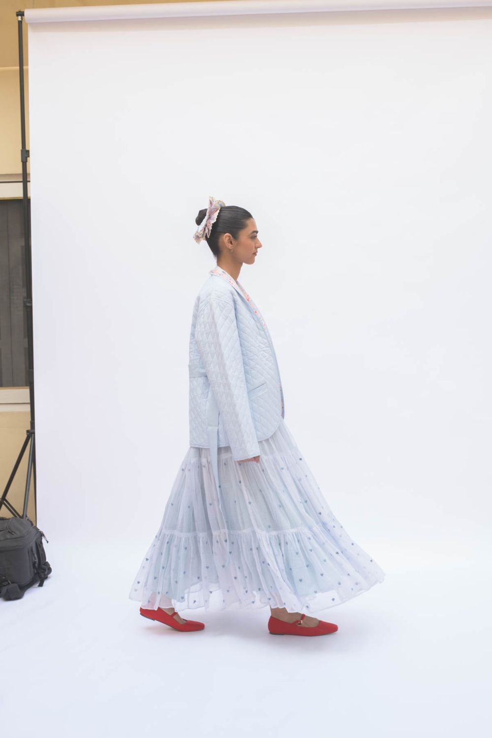 MAYA TOP POWDER BLUE