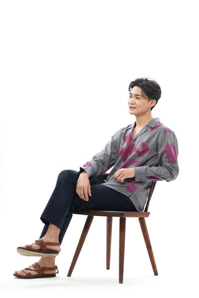 UME MENS RESORT COLLAR SHIRT