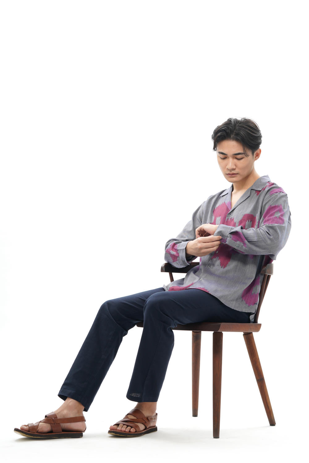 UME MENS RESORT COLLAR SHIRT