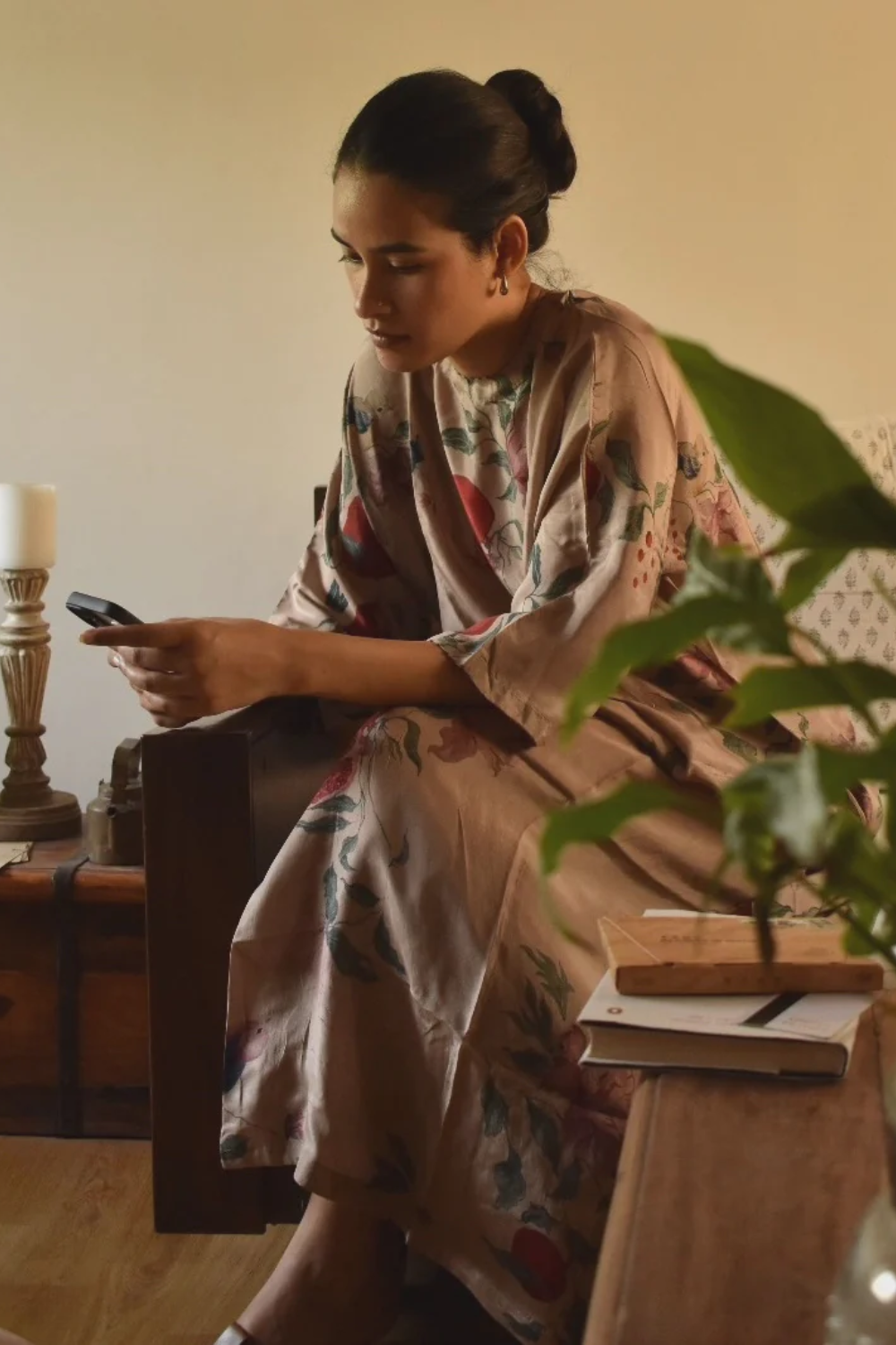 Bloome toosh Habutai kurta set