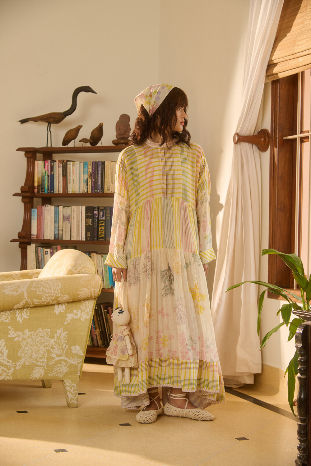 ROSIE DRESS-IVORY