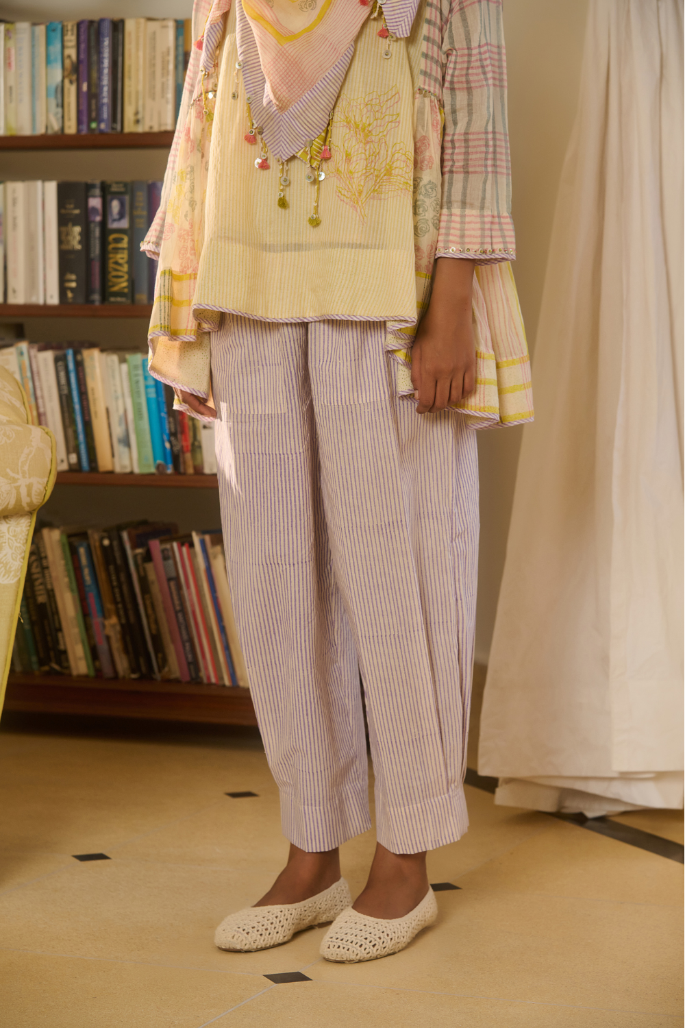 LILY  PANT-IVORY