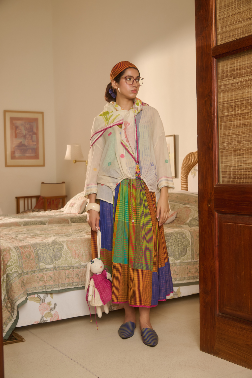 YANA SKIRT-MULTICOLOR