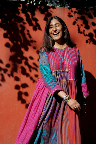 CASEY DRESS-MULTICOLOR