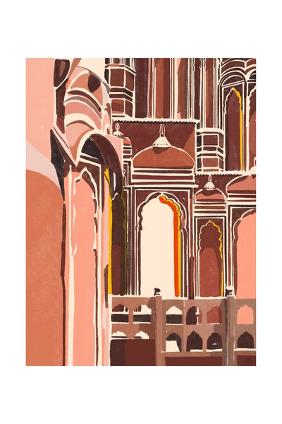 Corners of Hawa Mahal