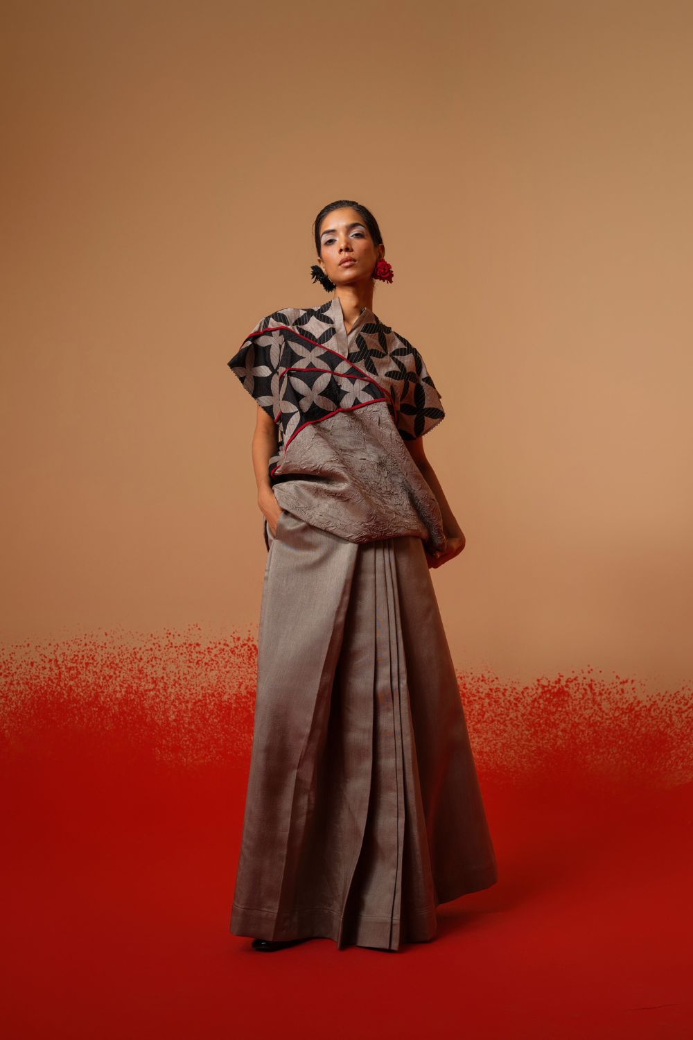 Mist Skirt-Grey