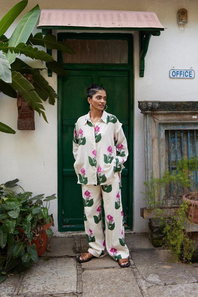 DIONE HANDLOOM TROUSERS